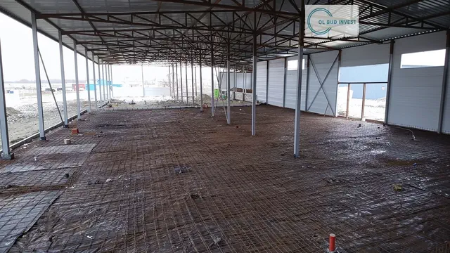 Готова зміцнена топінгом підлога складу площею 2 300 м² — м. Львів
